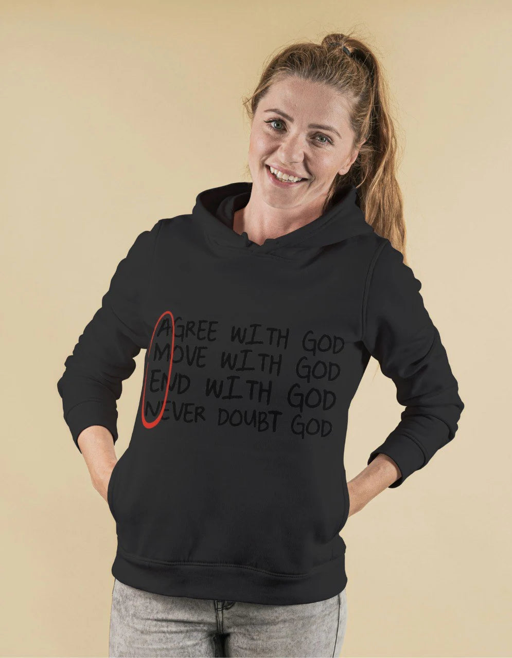 Agree With God Hoodie