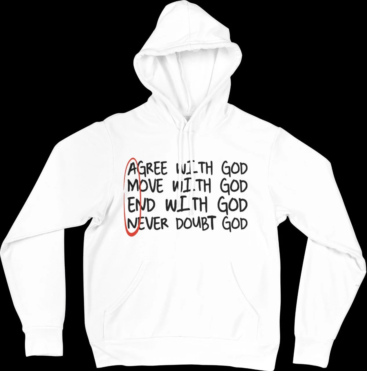 Agree With God Hoodie
